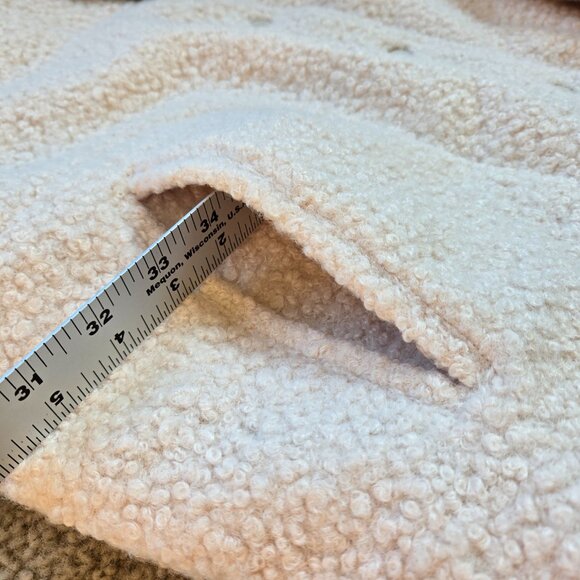 NWT Wat The Brand Insulated Sherpa Bomber Jacket - Picture 8 of 9